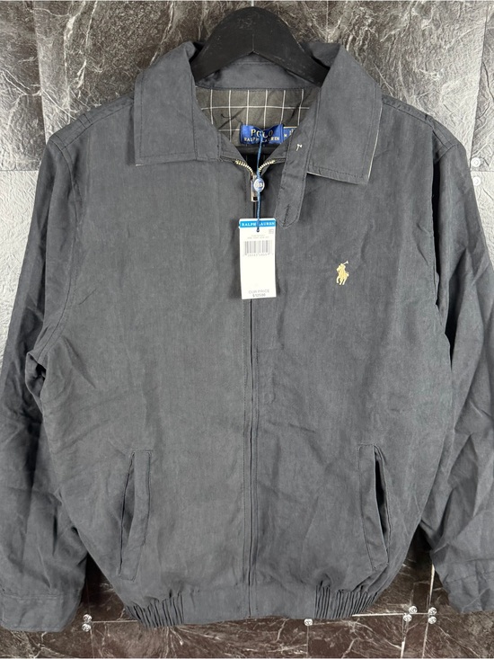 Polo Ralph Lauren Jackets & Blazers - Polo Ralph Lauren Women’s Grey Packable Bi Harrington Jacket Medium (Men’s Small